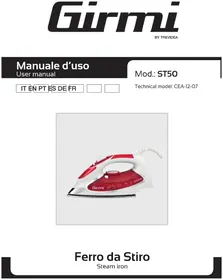 Notice GIRMI ST50 Bügeleisen