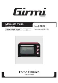 Notice GIRMI FE20 Ofen
