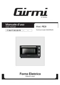 Notice GIRMI FE21 Ofen