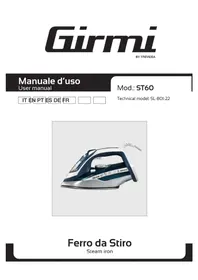 Notice GIRMI ST60 Bügeleisen