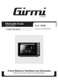 Notice GIRMI FE58 Ofen