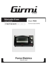 Notice GIRMI FE10 Ofen
