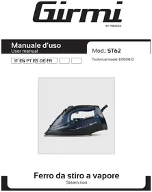 Notice GIRMI ST62 Bügeleisen