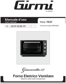 Notice GIRMI FE37 Ofen