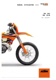 Notice KTM 150 XC-W (2024) Moto