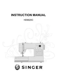Notice SINGER HD6620C Máquina de coser