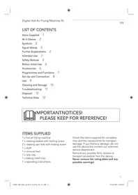 Notice Gourmetmaxx 11216 Friteuse