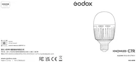 Notice GODOX C7R Lampe