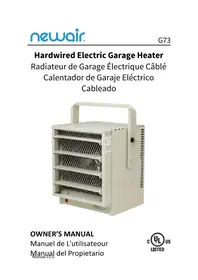Notice NewAir G73 Chauffage
