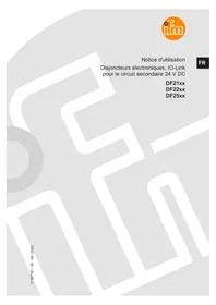Notice IFM DF3210 Batterie portable