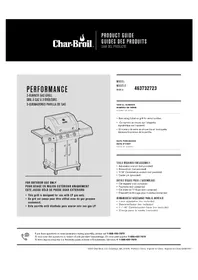 Notice CHAR BROIL 463732723 Placa de parrilla