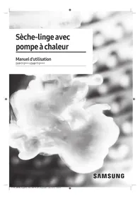 Notice SAMSUNG DV91T7240WH Sèche-linge