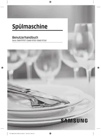 Notice SAMSUNG DW60R7050SG Lave-vaisselle