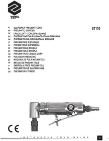 Notice VOREL 81110 Broyeur