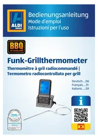 Notice BBQ Premium GT-TMBBQ-02E Termometro per alimenti