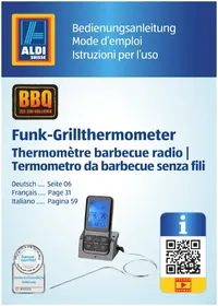 Notice BBQ Premium GT-TMBBQ-01S Termometro per alimenti