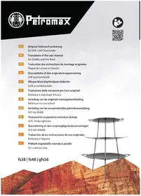 Notice Petromax FS38 Grilli