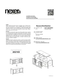 Notice Nexera 202103 Meuble TV