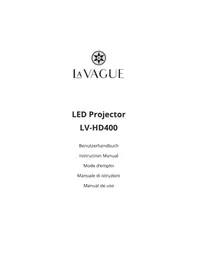 Notice LA VAGUE LV-HD400 Projecteur