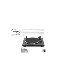 Notice Analogis DREHER EV Platine_disque