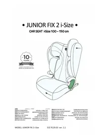 Notice Kinderkraft JUNIOR FIX Kindersitz