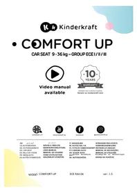 Notice Kinderkraft COMFORT UP Kindersitz