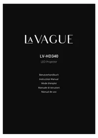 Notice LA VAGUE LV-HD340 Projektor