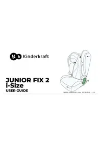 Notice Kindercraft JUNIOR FIX 2 Siège de voiture