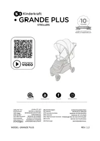 Notice Kindercraft GRANDE PLUS Wózek dziecięcy