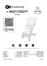 Notice Kindercraft INDY2 Poussette