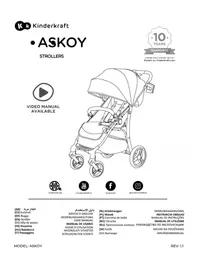 Notice Kindercraft ASKOY Poussette