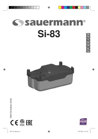 Notice Sauermann SI-83 Pompe