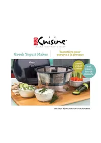 Notice Euro Cuisine GY60 Non catégorisé