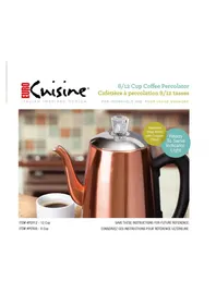 Notice Euro Cuisine PER08 Non catégorisé