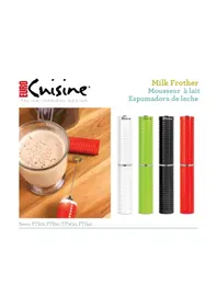 Notice Euro Cuisine FTW30 Mousseur à lait