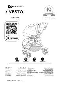 Notice Kindercraft VESTO Poussette