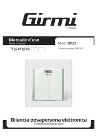 Notice GIRMI BP22 Balance