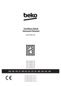 Notice BEKO VRT 61818 VG Sesalnik