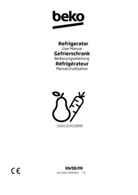 Notice BEKO GN163241XBRN Fridjero