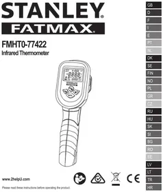 Notice STANLEY FATMAX FMHT0-77422 Thermometer