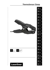 Notice Laserliner THERMOSENSOR CLAMP Thermomètre