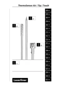 Notice Laserliner THERMOSENSOR TIP Thermomètre