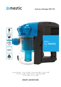 Notice Mestic MS-125 Aspirapolvere