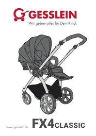 Notice Gesslein FX4 CLASSIC Poussette