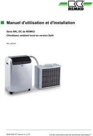 Notice REMKO RKL 495 DC Climatisation