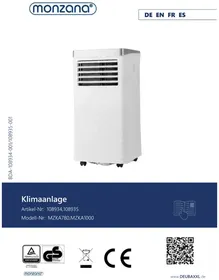 Notice Monzana MZKA780 Climatisation