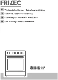 Notice Frilec KOLN-ECI61-060B Oven