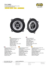 Notice Trevi DX 8160 Autoradio
