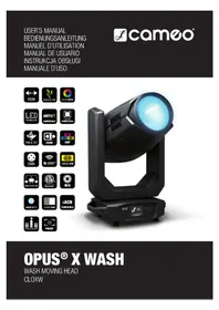 Notice Cameo OPUS X WASH Lámpara