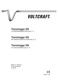 Thermologger 309 VOLTCRAFT